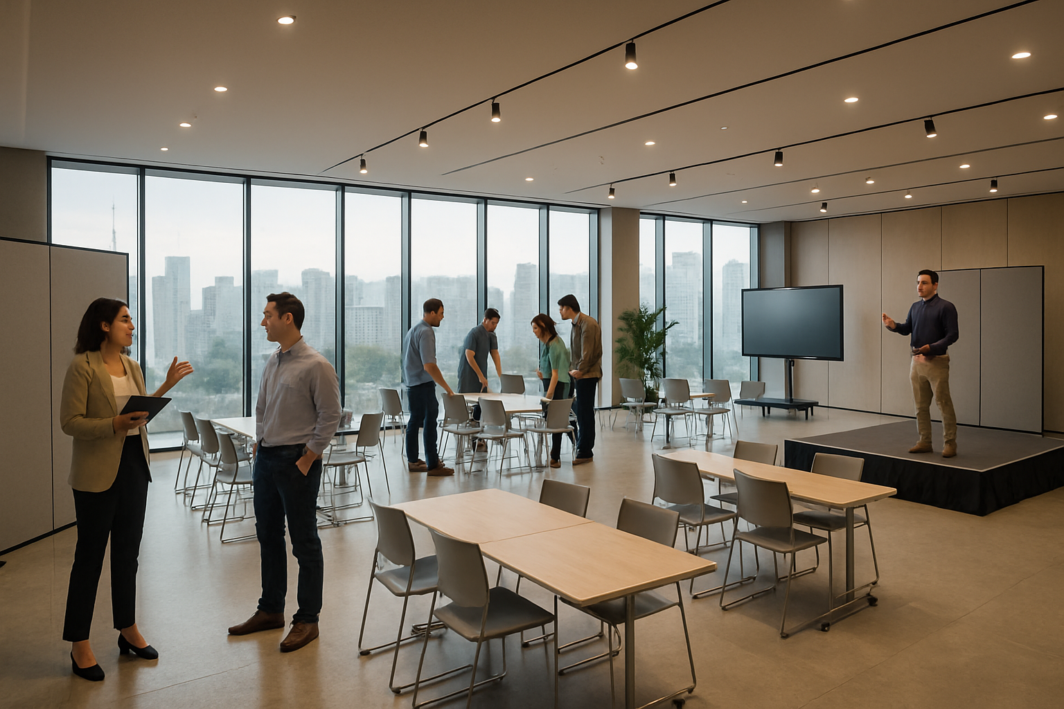 Espaço multiuso: quando vale apostar em um local flexível