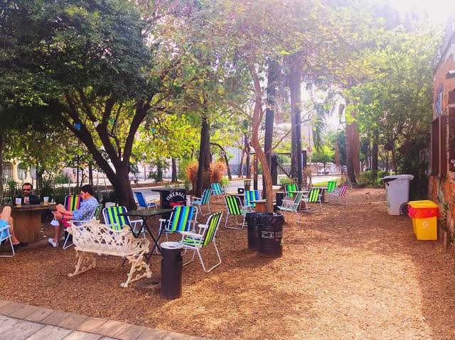 Ambiente interno/externo do espaço Benê Bar - Foto 2